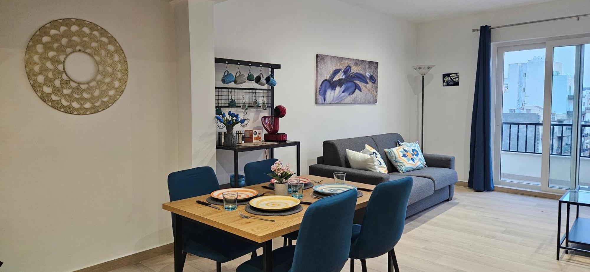 Sea Breeze Penthouse And Terrace Qawra St Paul'S Bay Apartman San Pawl il-Baħar Kültér fotó