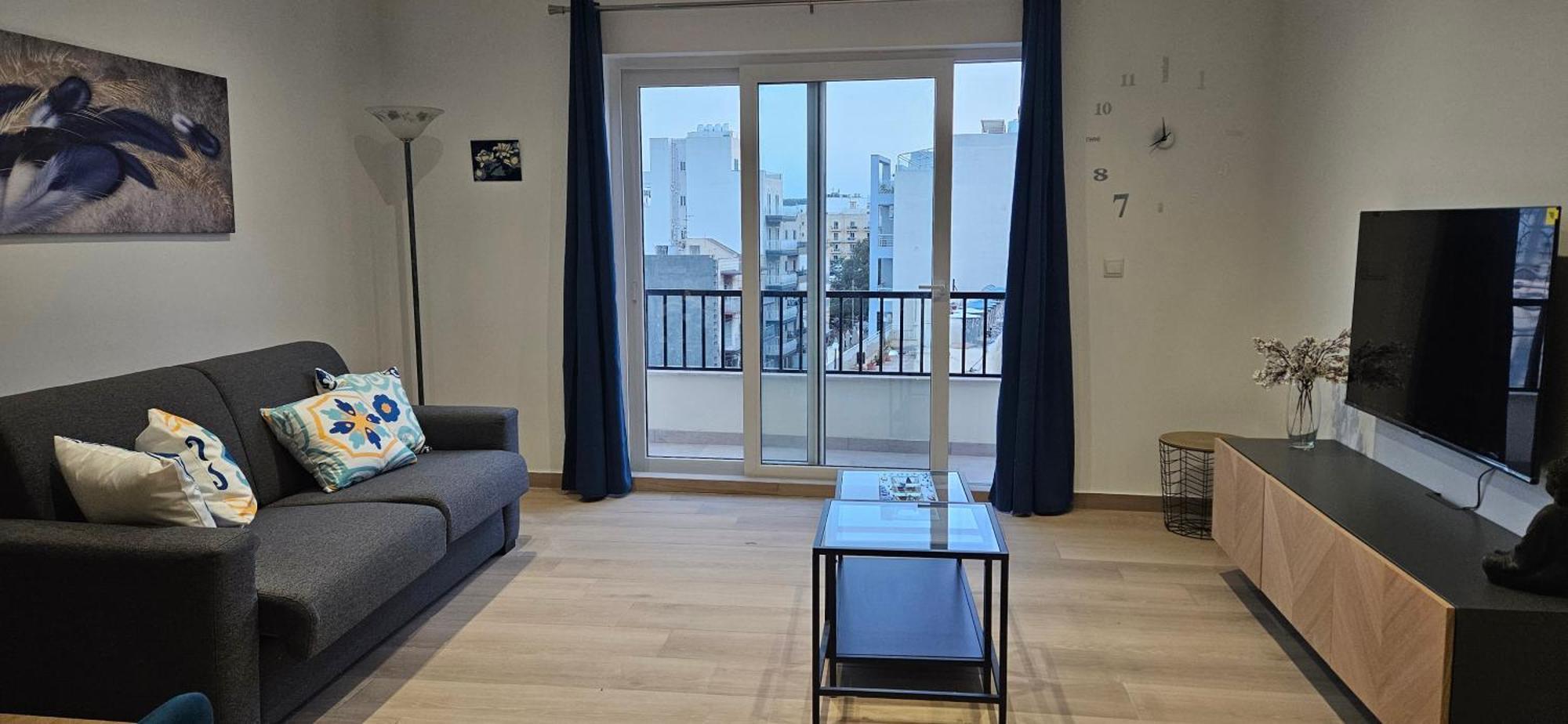 Sea Breeze Penthouse And Terrace Qawra St Paul'S Bay Apartman San Pawl il-Baħar Kültér fotó